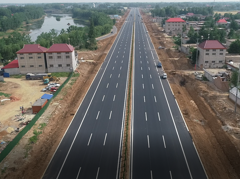 熱烈慶祝郯城G205項(xiàng)目主線順利貫通