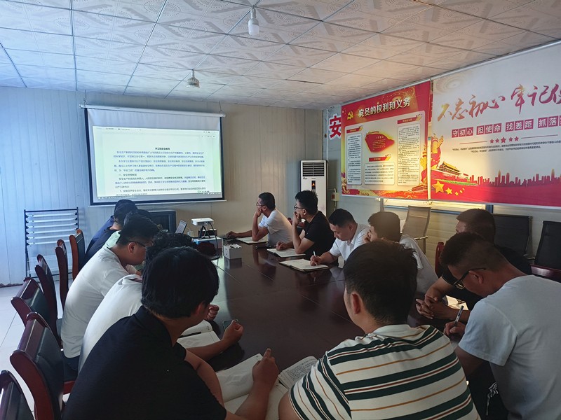 防為上，先于行，第二區(qū)域項(xiàng)目部扎實(shí)推動(dòng)安全月活動(dòng)開展