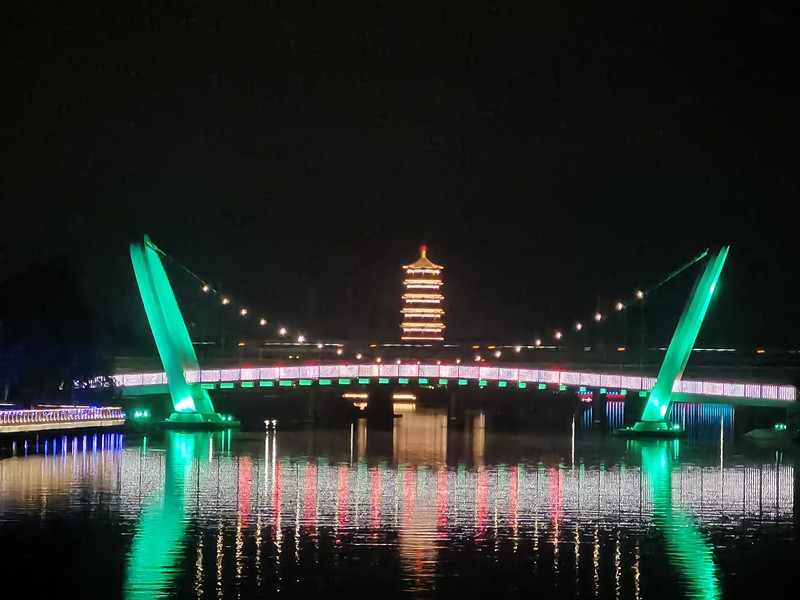 孝婦河畔的懸索橋——再見妳仍如初見