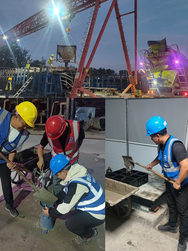 混凝土澆筑、過程檢測及試塊制作5re35Y_副本