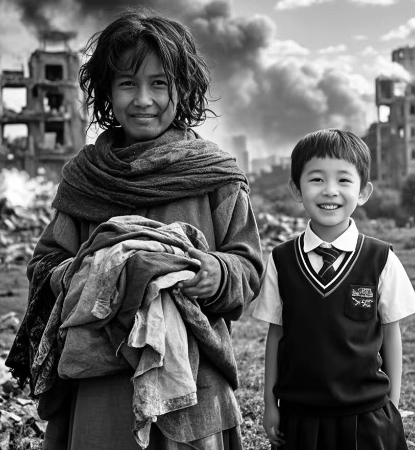 戰(zhàn)火之外，中國(guó)祥和