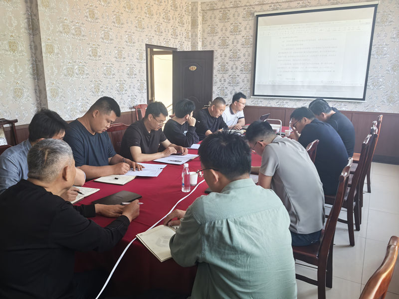 【一提三?！縎510泉王線召開(kāi)4月份工地例會(huì)