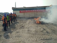 養(yǎng)護工程分公司南崔路進行消防應(yīng)急演練