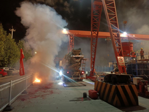 文昌湖預(yù)制場轉(zhuǎn)變作風(fēng)  各項工作穩(wěn)步推進