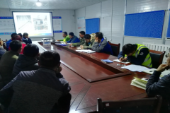 橋隧分公司張店梁場(chǎng)召開梁板預(yù)制安全、技術(shù)交底會(huì)