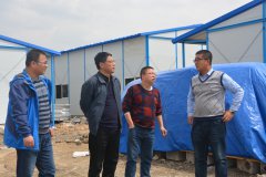 項(xiàng)目辦、管理處相關(guān)領(lǐng)導(dǎo)來(lái)我部視察指導(dǎo)工作