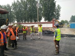 市政分公司嚴(yán)格落實安全生產(chǎn)班前會制度