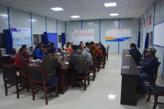 西南分公司貴州項目部春節(jié)后迅速復(fù)工投入大干