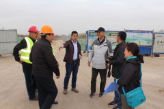 市政分公司市政項目天津路工程獲得淄博水系建設(shè)指揮部先進單位流動紅旗