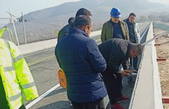 養(yǎng)護(hù)分公司安樂大橋順利通過交工檢測