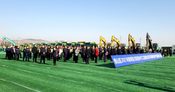 沿河?xùn)|路項(xiàng)目吹響開工集結(jié)號