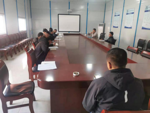 知行合一 主動擔(dān)當(dāng)——第一工程公司打響復(fù)工號令槍