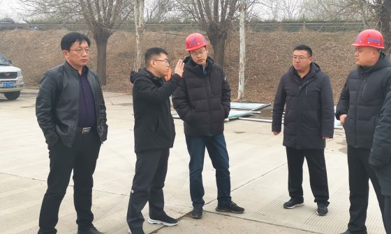 公司領(lǐng)導走訪調(diào)研各復工項目　為施工一線員工送去元宵節(jié)祝福